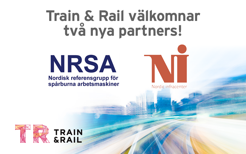 Train & rail välkomnar två nya partners NRSA NI